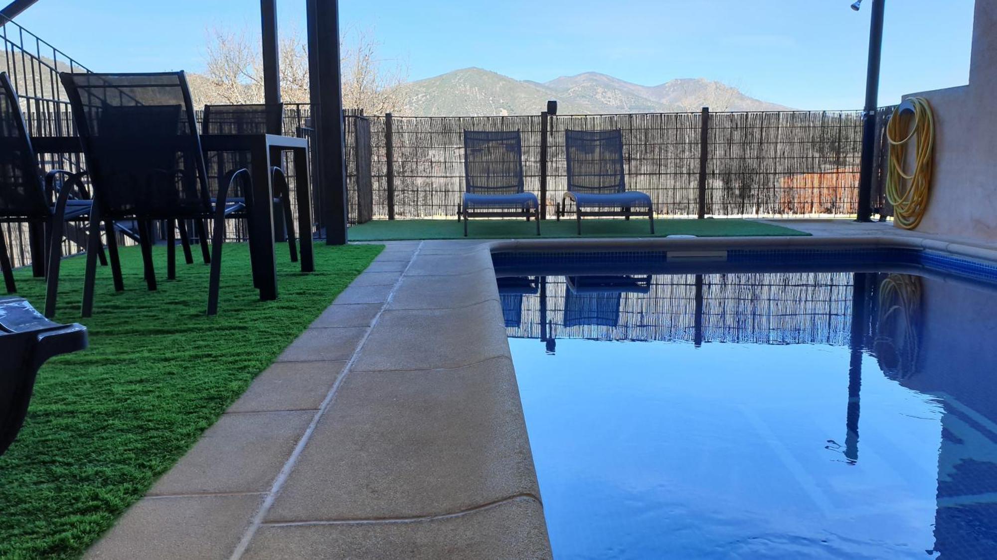 Casa Con Piscina En Parque Nacional De Cabaneros Navas de Estena Екстер'єр фото