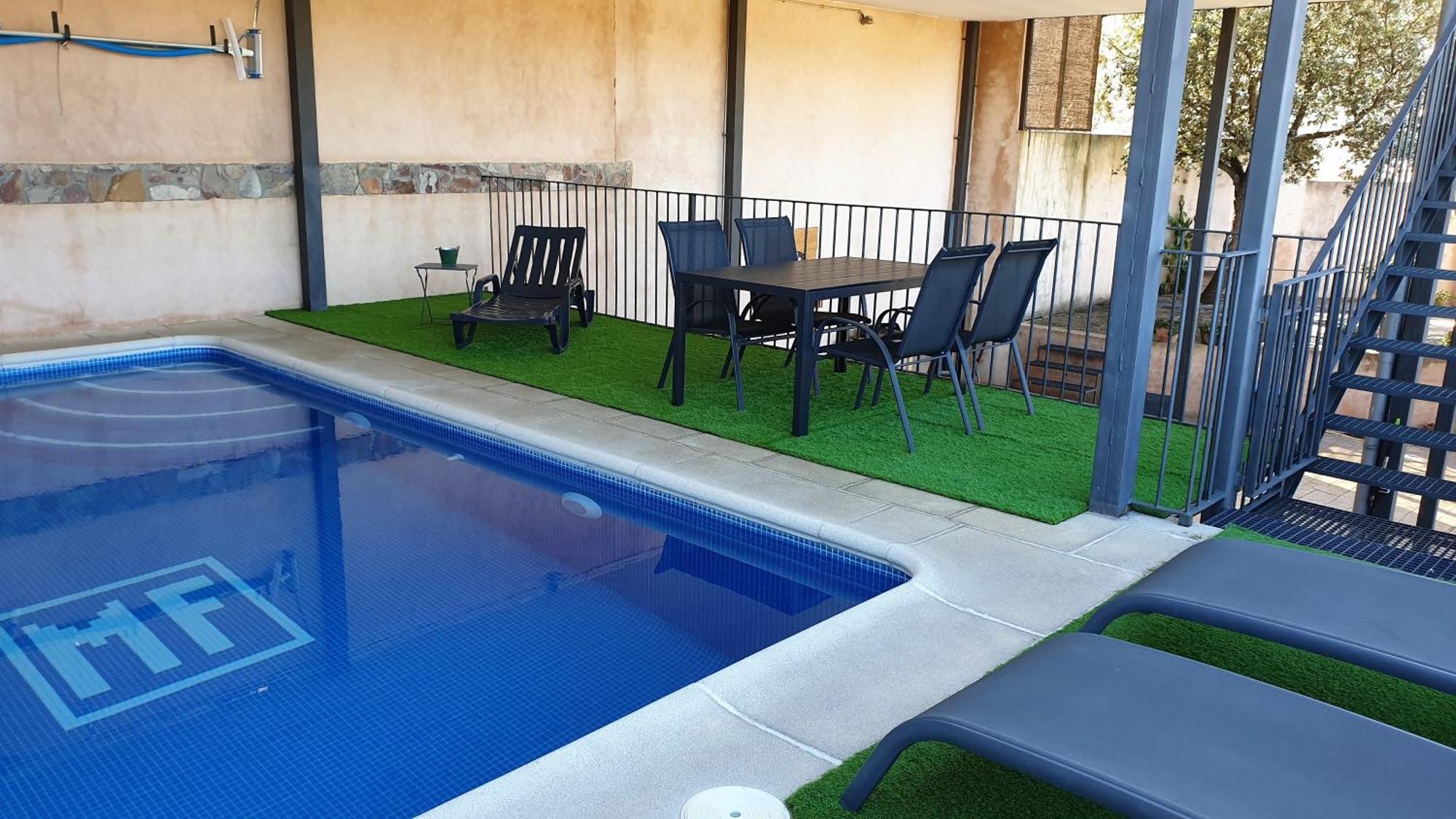 Casa Con Piscina En Parque Nacional De Cabaneros Navas de Estena Екстер'єр фото