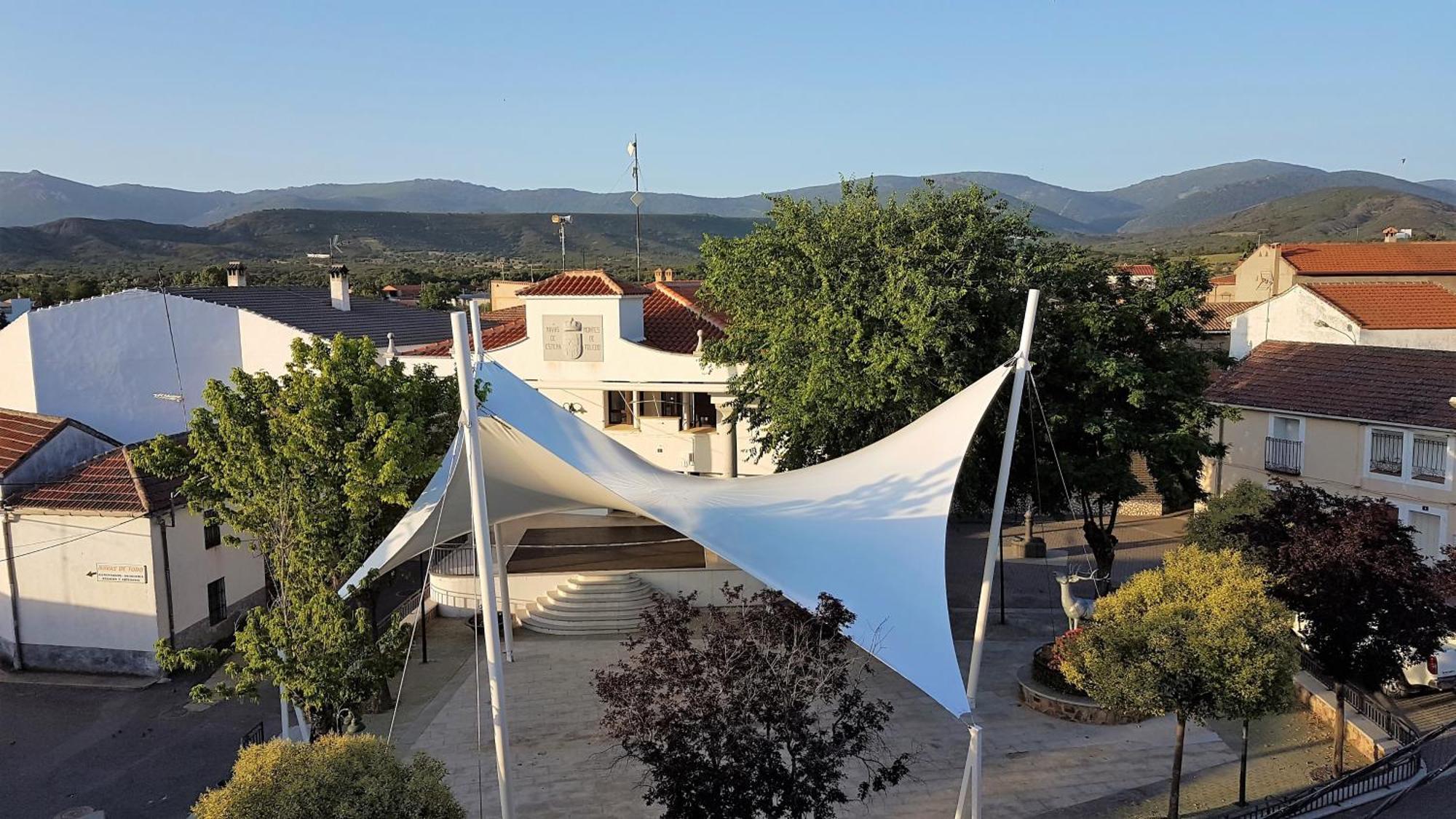 Casa Con Piscina En Parque Nacional De Cabaneros Navas de Estena Екстер'єр фото